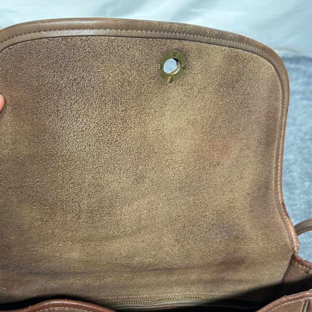 Coach Brown Leather Crossbody Bag 9790 - Picture 11 of 16